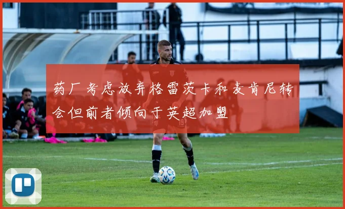 药厂考虑放弃格雷茨卡和麦肯尼转会但前者倾向于英超加盟