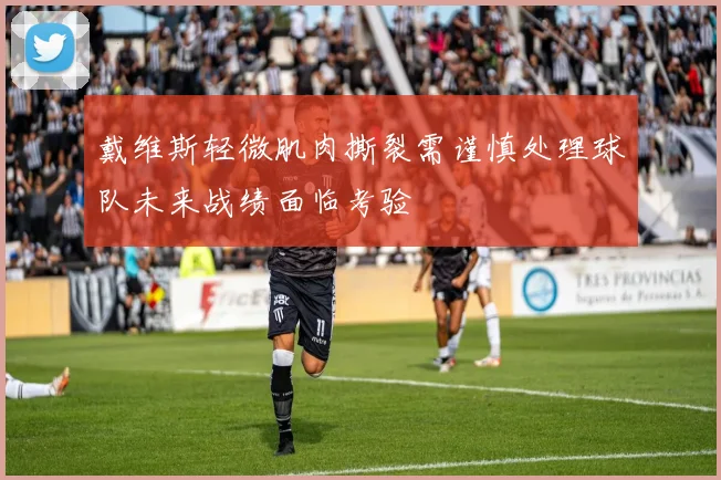 戴维斯轻微肌肉撕裂需谨慎处理球队未来战绩面临考验